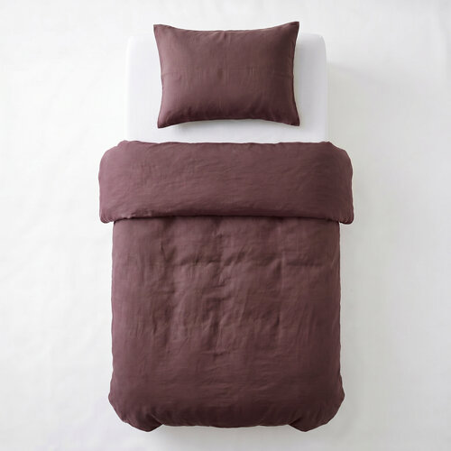 Dreamhouse Dekbedovertrek Stone Washed Burgundy