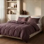 Dreamhouse Dekbedovertrek Stone Washed Burgundy
