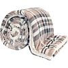 Unique living Plaid Larsson 150x200cm taupe/black