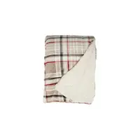Unique living Plaid Larsson 150x200cm taupe