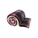 Unique living Plaid Larsson 150x200cm dark grey