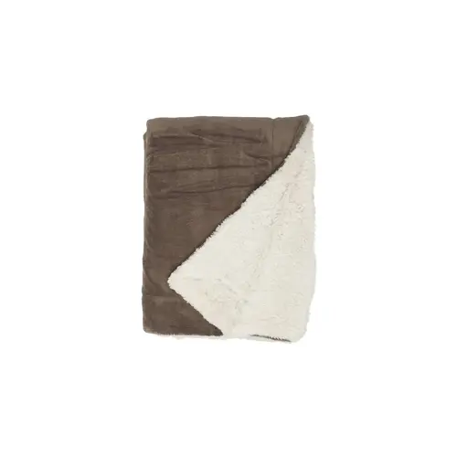 Unique living Plaid Lars 150x200cm taupe