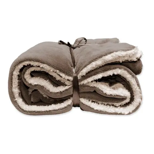 Unique living Plaid Lars 150x200cm taupe