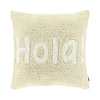 Unique living Kussen Hola 45x45cm dove white