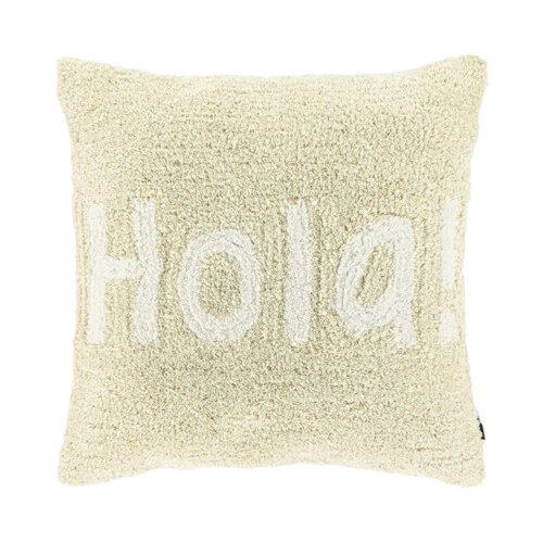 Unique living Kussen Hola 45x45cm dove white