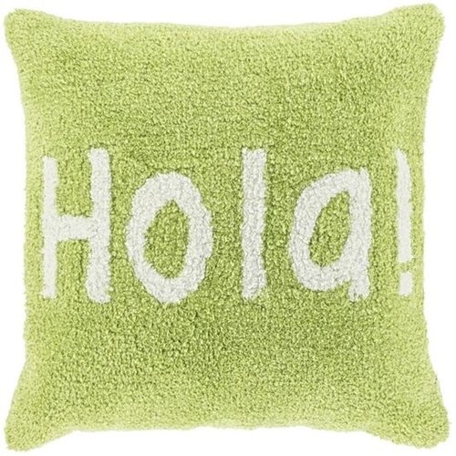 Unique living Kussen Hola 45x45cm nile green