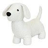 Unique living Deurstopper Milky 30x10x23cm white