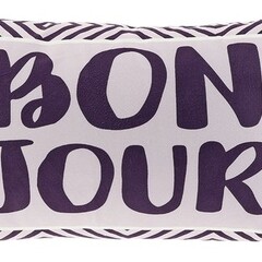Unique living Kussen Text print 30x50cm dessin 5