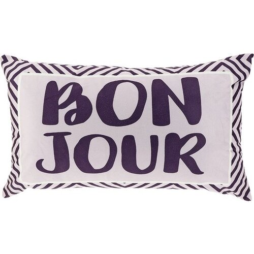 Unique living Kussen Text print 30x50cm dessin 5