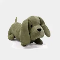 Unique living Deurstopper Dog 38x15x18cm dark grey