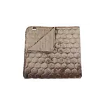 Unique living Bedsprei Peggy 170x220cm taupe