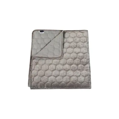 Unique living Bedsprei Peggy 170x220cm light grey