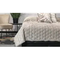 Unique living Bedsprei Peggy 170x220cm dove white