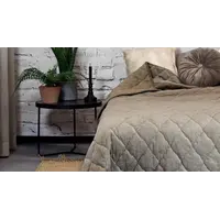 Unique living Bedsprei Jenny 170x220cm taupe