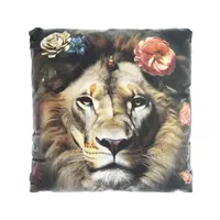 Unique living Kussen Winter tropical print 45x45cm dessin 4