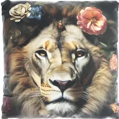 Unique living Kussen Winter tropical print 45x45cm dessin 4