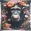 Unique living Sierkussen Tropical Chimpansee 45x45cm dessin 2