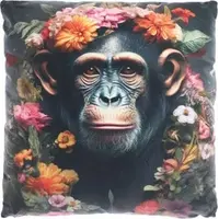 Unique living Sierkussen Tropical Chimpansee 45x45cm dessin 2