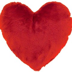 Unique living Kussen Heart 45x35cm red