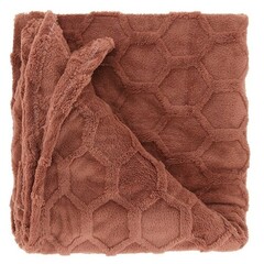 Unique living Plaid Thor 150x200cm marsala