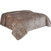 Unique living Bedsprei Peggy 170x220cm taupe
