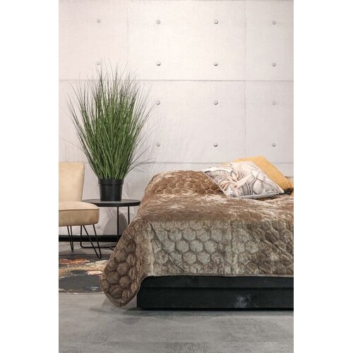 Unique living Bedsprei Peggy 170x220cm taupe