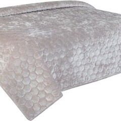 Unique living Bedsprei Peggy light grey