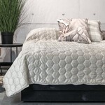 Unique living Bedsprei Peggy 170x220cm dove white