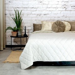 Unique living Bedsprei Jenny dove white