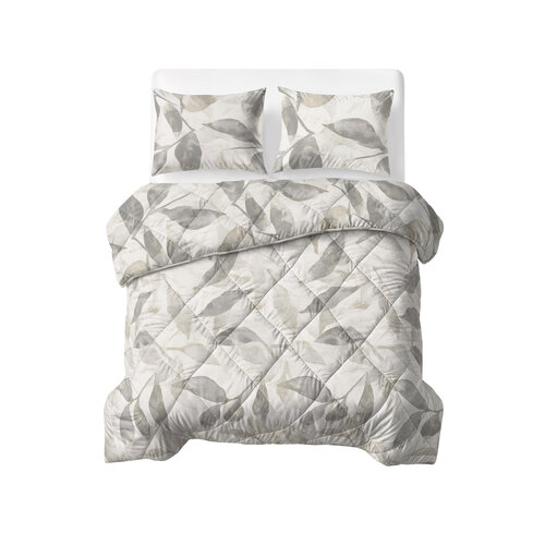 Sleeptime Lazy Dekbed Katoen Misty Beige/Grijs