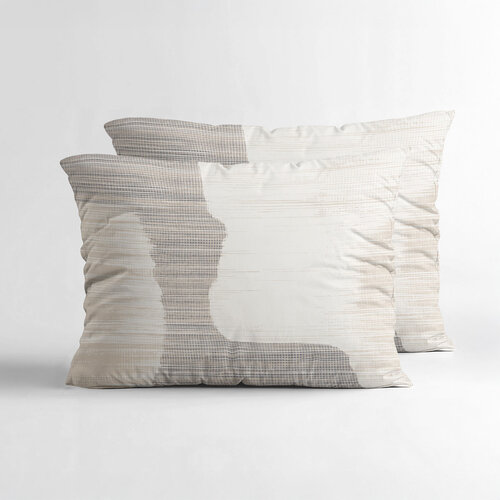 Sleeptime Checkered 2pack slopen Beige/Grijs 60 x 70