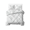 Sleeptime Lazy Dekbed Katoen Vinto Wit/Grijs