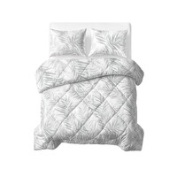 Sleeptime Lazy Dekbed Katoen Vinto Wit/Grijs