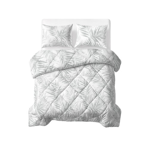 Sleeptime Lazy Dekbed Katoen Vinto Wit/Grijs