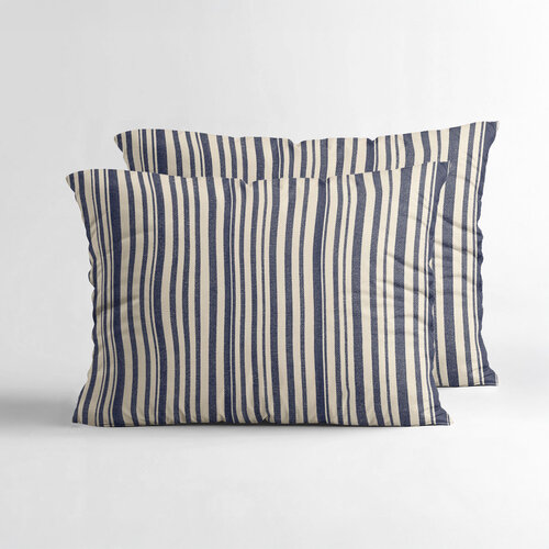 Sleeptime Stripy 2pack slopen slopen Beige/Blauw 60 x 70
