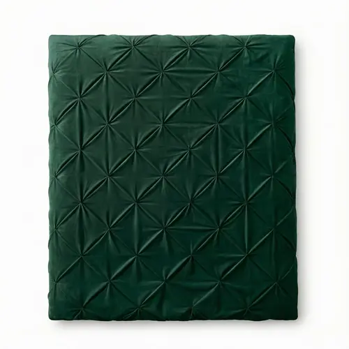 Sleeptime Lazy Velvet Pintuck Groen