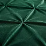 Sleeptime Lazy Velvet Pintuck Groen