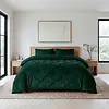 Sleeptime Lazy Velvet Pintuck Groen