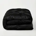Sleeptime Lazy Velvet Pintuck Zwart