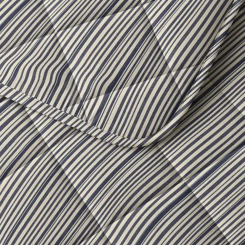 Sleeptime Lazy Dekbed Katoen Stripy Beige/Blauw