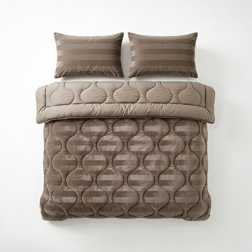 Sleeptime Lazy Dekbed Hotel Velvet Taupe