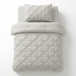Sleeptime Lazy Dekbed Pintuck Off white