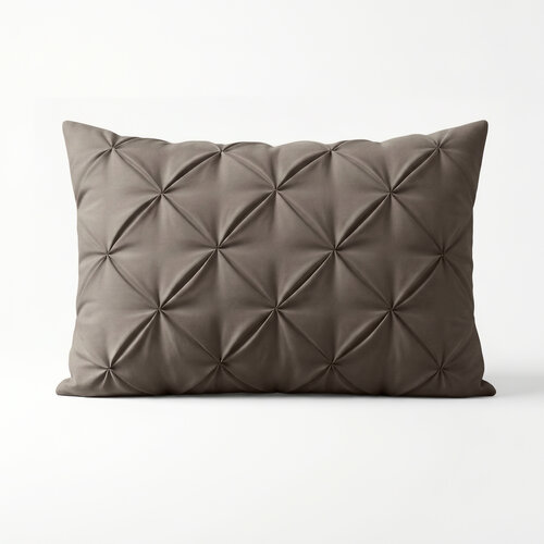 Sleeptime Lazy Pintuck Kussenslopen 2Pack Taupe 60 x 70