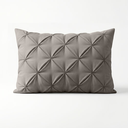 Sleeptime Lazy Pintuck Kussenslopen 2Pack Taupe/Grijs 60 x 70