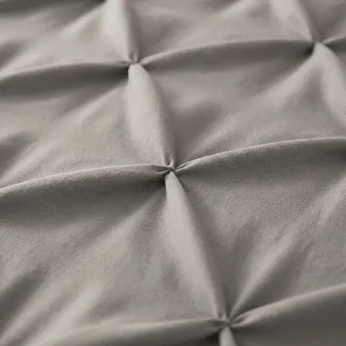 Sleeptime Lazy Pintuck Kussenslopen 2Pack Taupe/Grijs 60 x 70