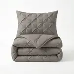 Sleeptime Lazy Dekbed Pintuck Taupe/Grijs