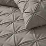Sleeptime Lazy Dekbed Pintuck Taupe/Grijs