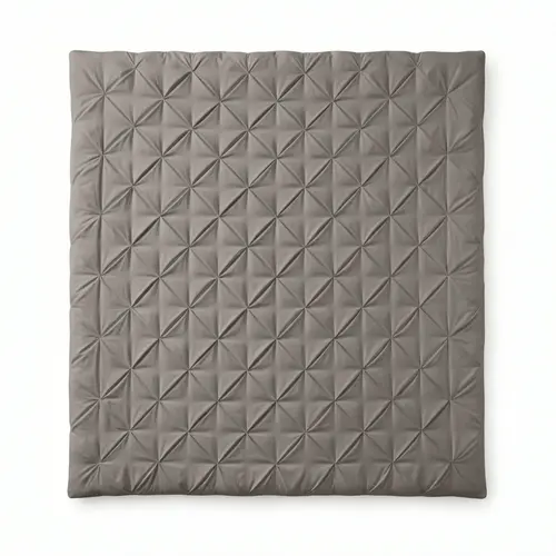 Sleeptime Lazy Dekbed Pintuck Taupe/Grijs