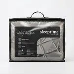 Sleeptime Lazy Dekbed Pintuck Taupe/Grijs