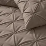 Sleeptime Lazy Pintuck Kussenslopen 2Pack Taupe 60 x 70